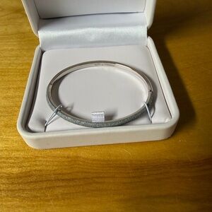 Elegant Silver Bangle Bracelet
